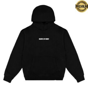 2819 Store Merch Disciple Of Christ Hoodie Black White