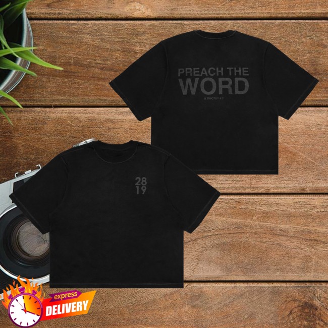 2819 Store Merch Preach The Word Tee Black 5 2819 Store Merch Preach The Word Tee Black