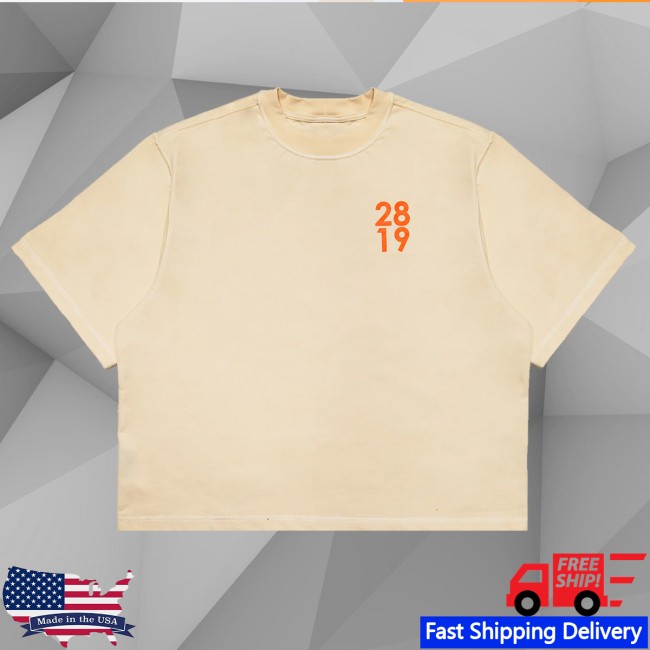 2819 Store Merch Preach The Word Tee Cream Orange 3 2819 Store Merch Preach The Word Tee Cream Orange
