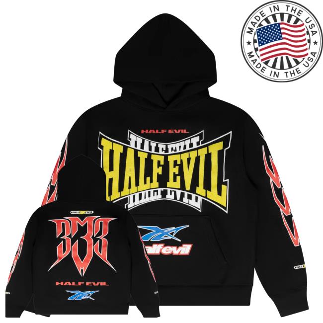 333 Halfevil Merch Shop Fight Night Hoodies 3 333 Halfevil Merch Shop Fight Night Hoodie