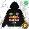 333 Halfevil Merch Shop Racer Zip Up Hoodie