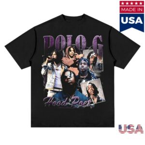 6Ix Merch Store Hood Poet By Polo G Tee