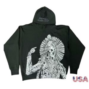 A7x World Store Shop Merch Sun God Heavyweight Hooded Pullovers