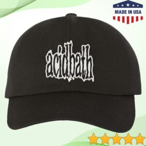 Acid Bath Merch Shop One Eye Ghoul Logo Dad Hat