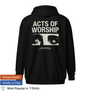 Actors Store Merch Acts Of Worship Heavy Blend Zip Hoodie