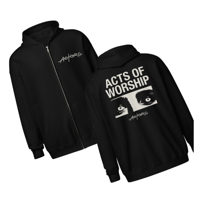 Actors Store Merch Acts Of Worship Heavy Blend Zip Hoodie