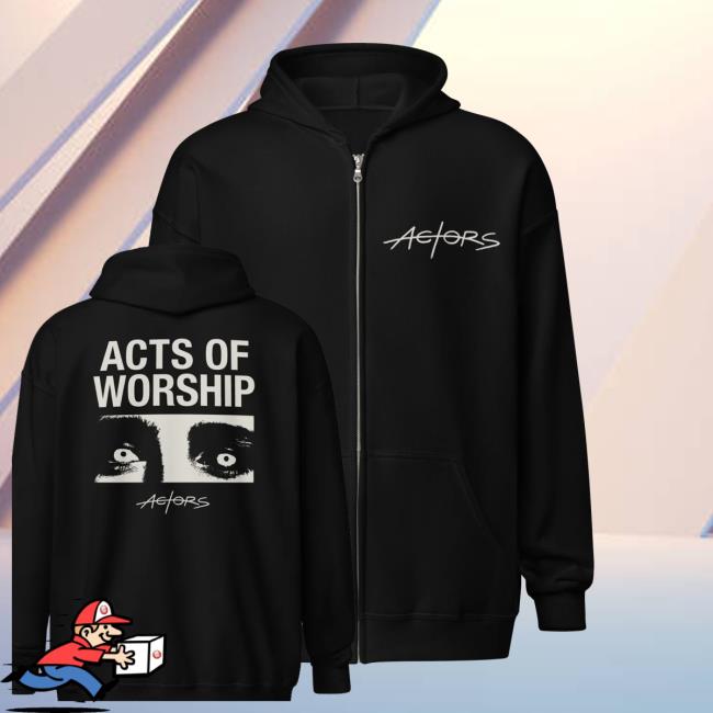 Actors The Band Merch Shop Acts Of Worship Heavy Blend Zip Hoodie
