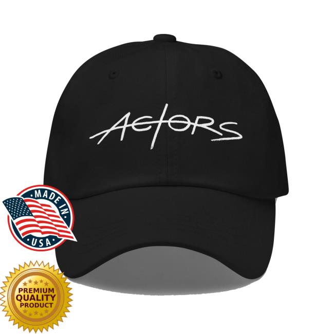 Actors The Band Merch Shop Ink Logo Dad Hat