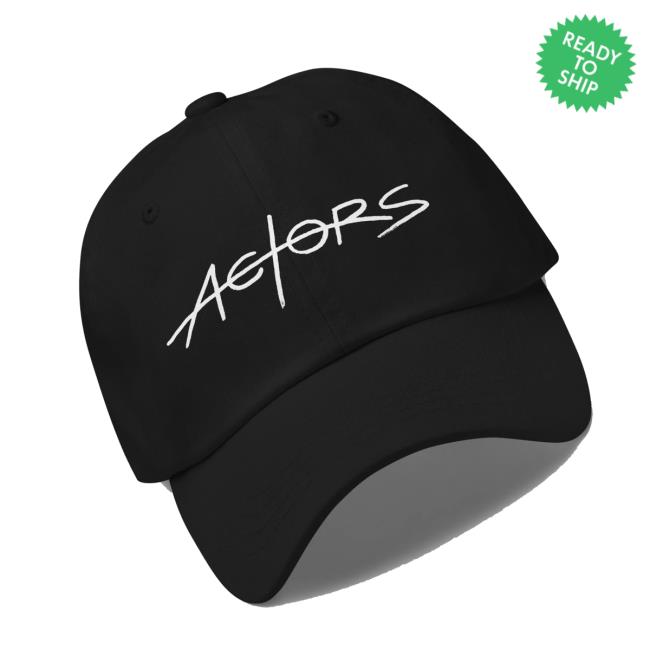 Actors The Band Merch Shop Ink Logo Dad Hat