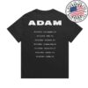 Adam Lambert Store Merch Adam Album Release Tour Shirt