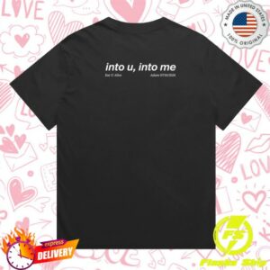 Adam Lambert Store Merch Into U, Into Me Portrait Shirtf