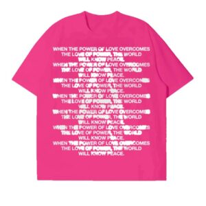 Against Lab Store Merch Quote Bleed Shirt Pink