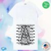 Against Lab Store Merch Quote Bleed Shirt White