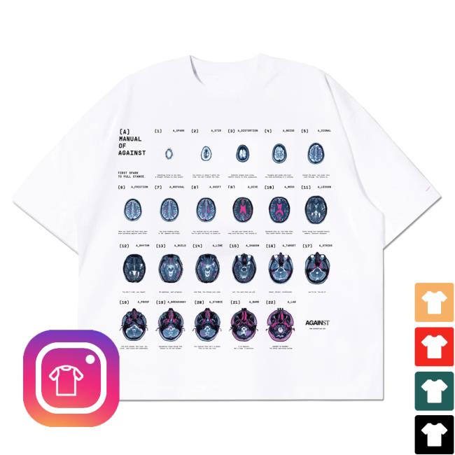 Against Lab Store Merch Shop Manual Boxy Tee White Against Lab Store Merch Shop Manual Boxy Tee White