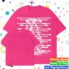 Against Lab Store Merch Shop Quote Bleed Tee Pink 5 Against Lab Store Merch Shop Quote Bleed Tee Pink