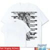 Against Lab Store Merch Shop Quote Bleed Tee White 7 Against Lab Store Merch Shop Quote Bleed Tee White