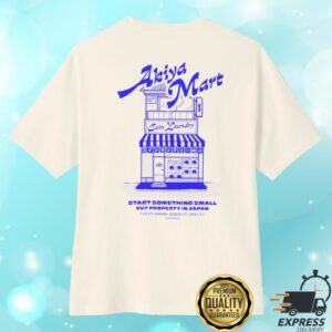Akiyamart Merch Store Akiyamart Coin Laundry Shirt Blue Limited Edition