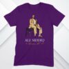 Ali Siddiq Merch Store Sitting Chair Purple Gold Tee