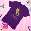 Ali Siddiq Merch Store Sitting Chair Purple Gold Tee