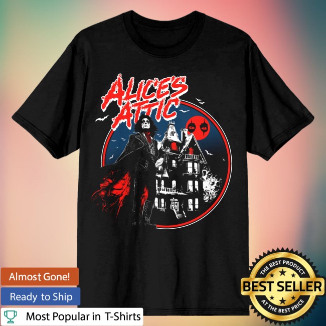 Alice Cooper Merch Store Haunted House Tee