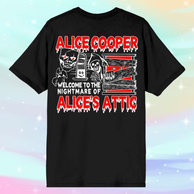 Alice Cooper Merch Store Haunted House Tee