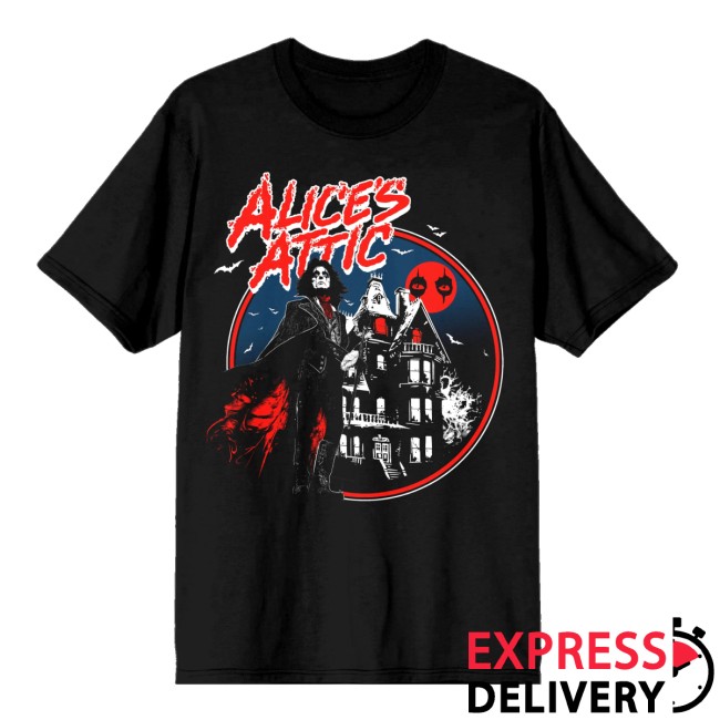 Alice Cooper Store Merch Haunted House Shirt