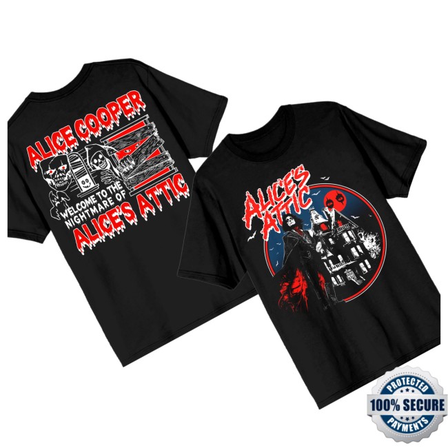 Alice Cooper Store Merch Haunted House Shirt