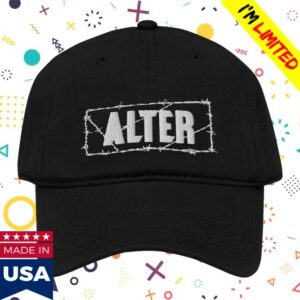 Alter Merch Store Barbed Wire Cap Black