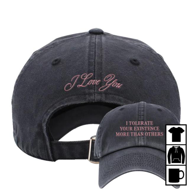 Ambientinks Merch Shop I Love You Cap Faded Black 3 Ambientinks Merch Shop I Love You Cap Faded Black