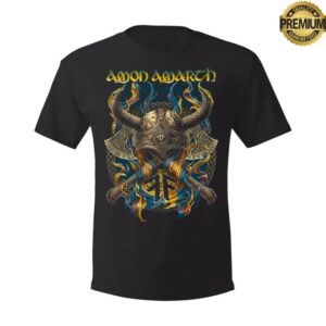 Amon Amarth Store Merch Amon Amarth Helmet & Axe Shirt