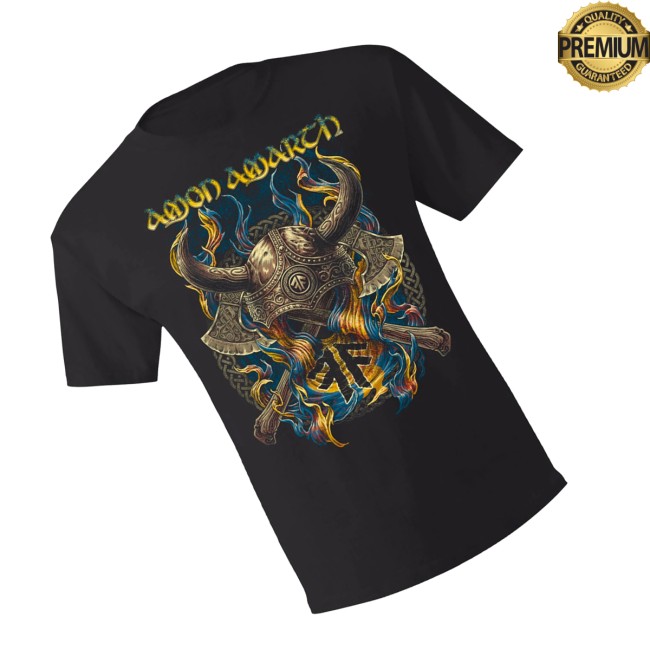 Amon Amarth Store Merch Amon Amarth Helmet & Axe Shirt 3 Amon Amarth Store Merch Amon Amarth Helmet & Axe Shirt