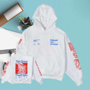 Anduril Merch Rebuild The Arsenal The Grind That'll Win Hoodies