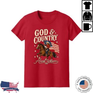 Anne Wilson Merch Shop God & Country Tee Shirt