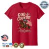 Anne Wilson Store Merch God & Country Youth Shirt (Red)