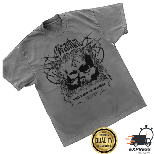 Arankai Store Merch Gray Skull Tour Shirt