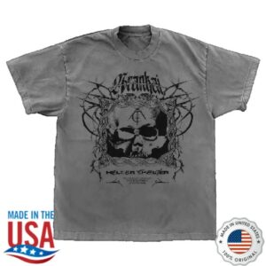 Arankai Store Merch Gray Skull Tour Tee