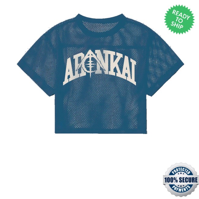 Arankai Store Merch Tpt Cropped Jersey - Blue