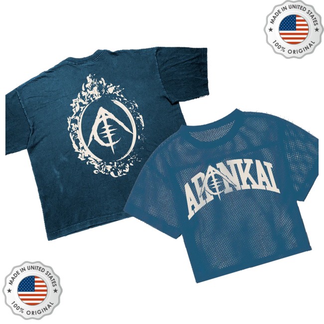 Arankai Store Merch Tpt Cropped Jersey - Blue