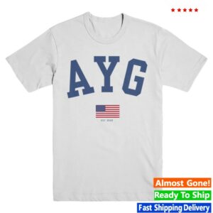 Are You Garbage Merch Store A-Y-G Flag T-Shirt