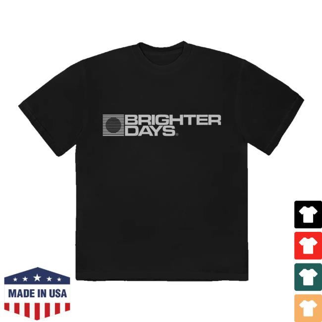 Ariana Grande Merch Shop Brighter Days Logo T-Shirt 2 Ariana Grande Merch Shop Brighter Days Logo T-Shirt
