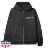 Ariana Grande Merch Shop Brighter Days Logo Zip Hoodie