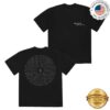 Ariana Grande Merch Store Eternal Sunshine Tour Swirl T-Shirt Black