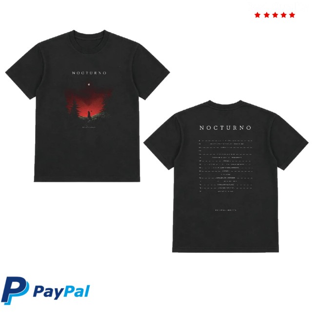 Armado Records Store Merch Nocturno Album Shirt