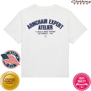Armchair Expert Store Merch Atelier Box Fit Shirt White