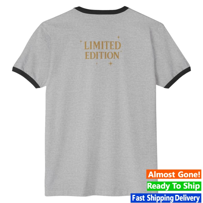Asterverse Merch Store 6 Realms Lightlark Unisex Cotton Ringer T-Shirt Heather Grey Black