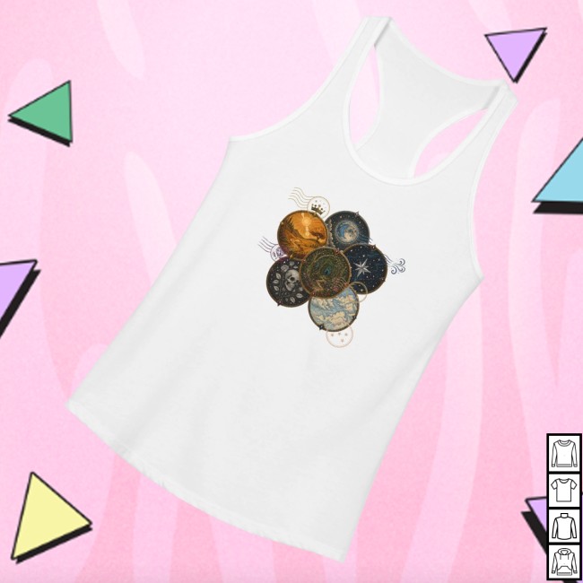 Asterverse Merch Store Limited Edition 6 Realms Lightlark Racerback Tank