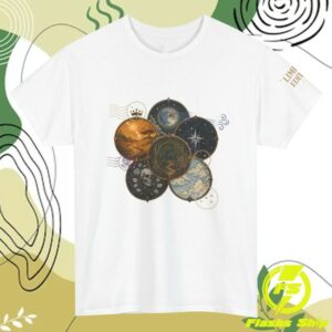 Asterverse Merch Store Limited Edition Lightlark 6 Realms Unisex Heavy Cotton Tee