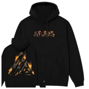 Atliens Merch Atliens Flames Hoodies