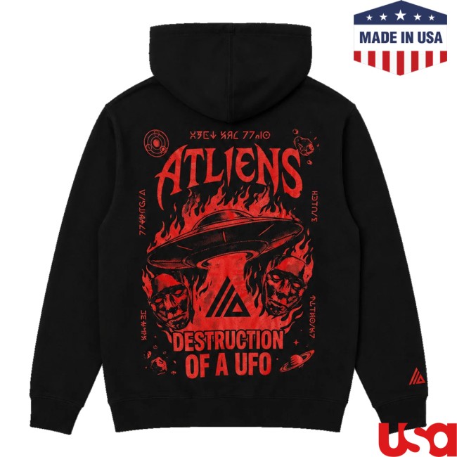 Atliens Store Merch Destruction Of A Ufo Hoodie 5 Atliens Store Merch Destruction Of A Ufo Hoodie