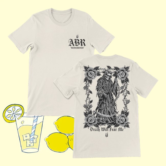 August Burns Red Tour Merch Store Death Will Fear Me T-Shirt 2 August Burns Red Tour Merch Store Death Will Fear Me T-Shirt
